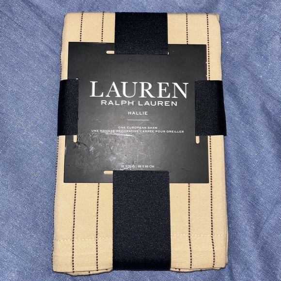 Ralph Lauren Dyed Cotton Euro Sham (26”x26”)